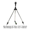 Tripod Sprinklers for Yard Rotating Tripod Sprinkler 360 Degree Large