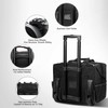 HAUTMEC 18" Rolling Tool Bag With Wheels Portable Toughbuilt Tool