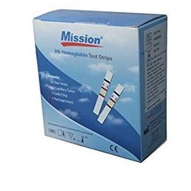 MISSION (Acon) Hemoglobina 50 Tiras Reactivas