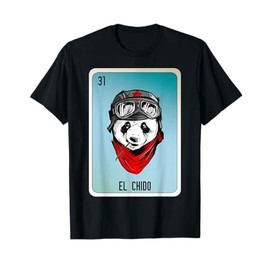 El Chido Mexican Slang Chicano Bingo Cards T-Shirt
