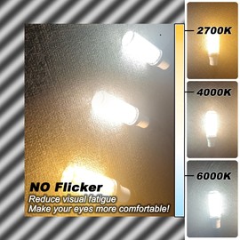 Big 1.57x 5.03 inch, E12 150w Replacement LED Candelabra Bulbs C7,6000K Daylight Bright,2200 lm T6 E12 15W LED Chandelier Light Bulbs for Ceiling Fan Pendant Lighting Floor Lamp,Non-dimmable,4 Pack