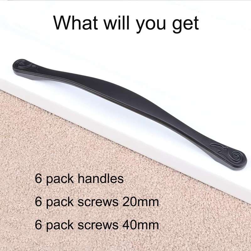 OIZENT Cupboard Handle, Kitchen Cupboard Handles Kitchen Door Handles 160mm,