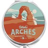 NewCharms Arches National Park Compact with Mirrors - Perfect Pocket