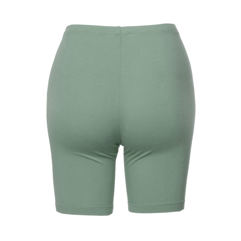 Bermudas básicas de algodón de alta calidad para mujer de