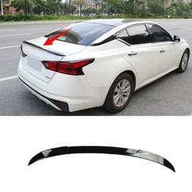 2019-2025 Gloss Black Rear Spoiler Wing Compatible with Nissan Altima S SR SL SV Trunk Lid Duckbill 2020 2021 2022 2023 2024