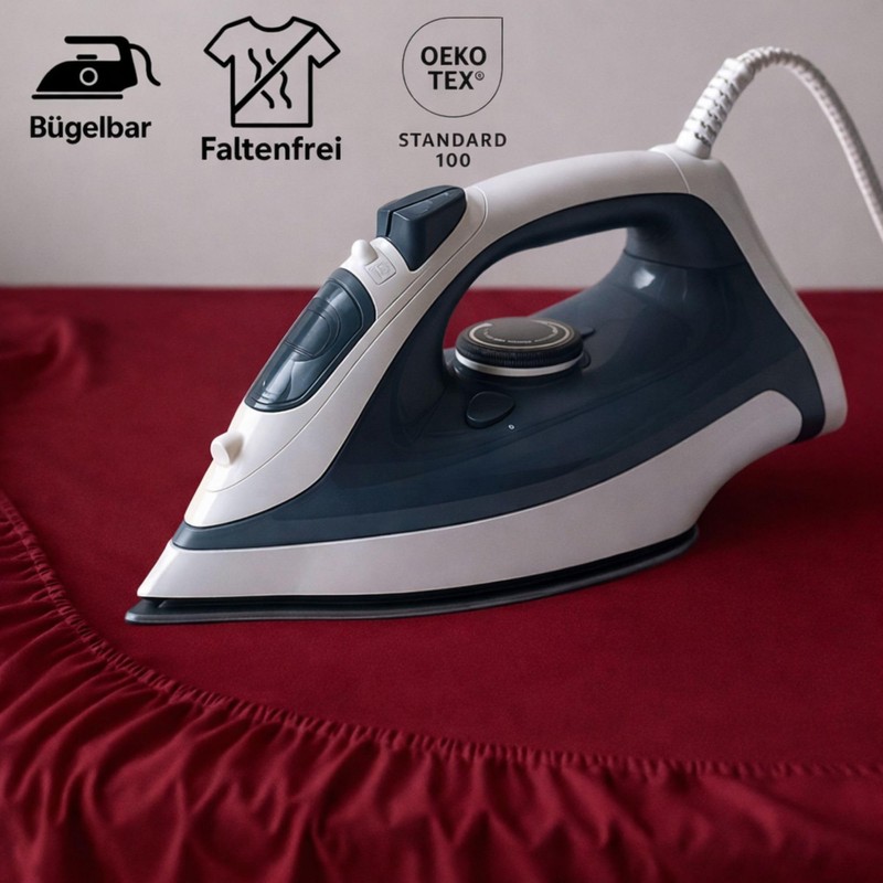 Exclusive home textile terry towelling fitted sheet premium brand., bordeaux,