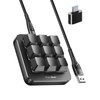 Vaydeer One-Handed Mechanical Keyboard Support NKRO, Hotkeys, One-Click Start,9 Fully