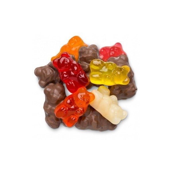 FirstChoiceCandy Gummy Bears (Chocolate covered Gummy Bears, 2 LB)