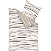 Kaeppel Elegant seersucker bed linen motion natural 1 x 80