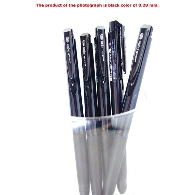 Signo RT1 Retractable Gel Ink Pen, Ultra Micro Point 0.28mm,
