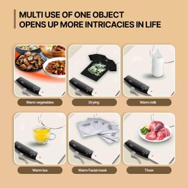 Food Warming Mat, Electric Warming Tray with 6 Temperature Settings & Auto Shut-Off, Full Surface Heating, Portable & Rollable, Premium Silicone Nano-Material, Fast Heating for Buffets & Parties