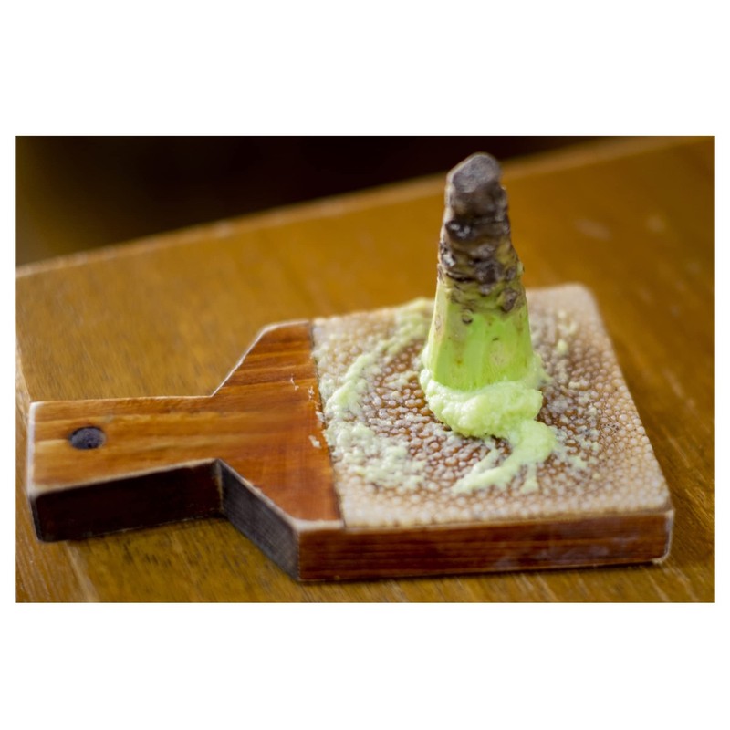 Japanese Classic Grater for Wasabi and Ginger With Instruction Manual,