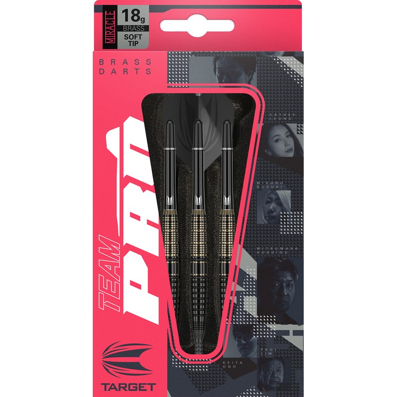 TEAM PRO Series MIKURU SUZUKI BRASS 18G 2BA Brass Dart