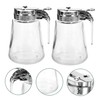 CIYODO 2pcs Condiment Dispenser Leak Sugar Dispenser Multi-Functional for Honey