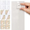 SOGEWO (30 Set/ 60 Pieces) Clear Vertical Blind Repair Tabs,