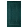 Lashuma Linz Bath Mat Green Opal Fluffy Terry Cloth 50