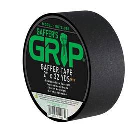 GRIP - Cinta adhesiva no reflectante de alta calidad, resistente, negro mate, sin residuos, ideal para fotografía, escenario, película, gestión de cab