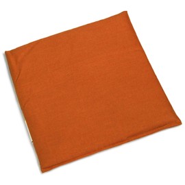 Rapeseed Cushion 24 x 24 cm Orange | Heat Cushion Cooling Compress Grain Cushion