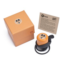 orange Wildhund - Wishbone Klingel - Bell - Fahrradklingel für Wishbone Bike