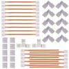 FSJEE 3 Pin LED Strip Connector Kit, Include LED Corner