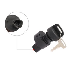 CartClan Key Switch Assembly 3 Position On/Off Replacement Ignition Switch with 2 Standard Keys for Yamaha G22, G29 Drive, Drive 2 Gas Golf Cart OEM# JW6-H2510-00/JW6-H2510-20-00
