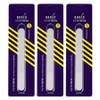 Baren Dual Metal File Gel Nail Sock Off 80 100, 3 Pieces / 바렌 듀얼 메탈 파일 젤네일쏙 오프용 80 100, 3개