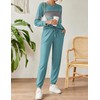 Ekouaer Womens Pajamas Set Long Sleeve Sweatsuits 2 Piece Lounge