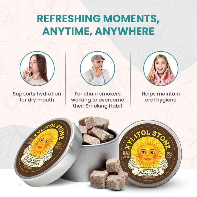 Xylitol Stone Sugar Free Candy - Vegan & Keto Friendly