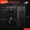 A-Premium Power Window Switch Compatible with Nissan Rogue 2014-2019, Sentra