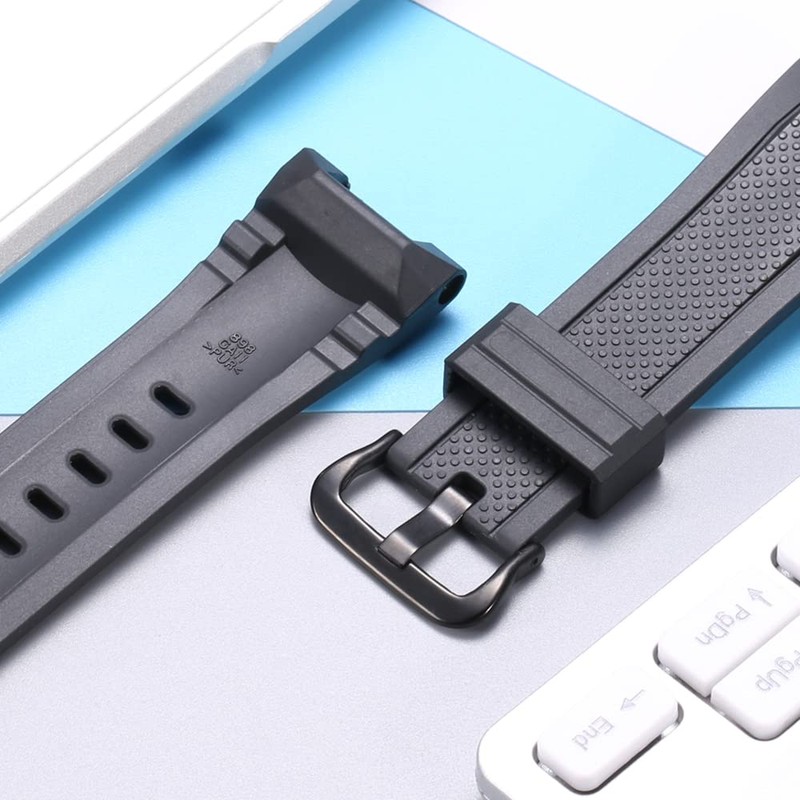 MCXGL Resin Replacement Strap Compatible with Casio Gshock GST-210 GST-W110