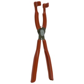 MAG-MATE PLS120 Insulated Spark Plug Boot Pliers, Versatile and Durable Tool Kit, Prevents Wire Damage, Electrical Shock, and Burns, Secure Grip, Straight Jaw Position, Pliers Length 11’’