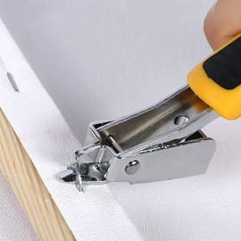 Pack of 7 Staple Remover Heavy Duty with Staple Remover Pads, Staple Remover, Nail Lifter for Upholstery Construction Office Wood Car AUMUA