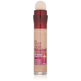 Maybelline Instant Age Rewind Eraser Dark Circles Treatment Concealer, Honey, 0.2 fl. oz.