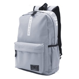 D-Sack Men's Backpack, For Commuting to School or School, Nylon, Lightweight, A4, 15 Inches, Large Capacity, Commuting to Work or Business, gray