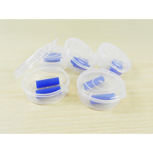 Dent Art Chewies Seater for Aligner Chompers Trays in Blue Colour with Carry Case and Eco Friendly Stick (Unscented) (Pack of 10)