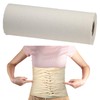 Hahafelt Bengkung Postpartum Belly Binding Wrap Traditional White Unbleached Muslin
