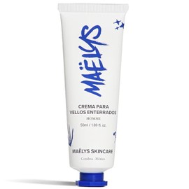 Crema para vellos enterrados para hombres- mejores ingredientes para extraer los vellos encarnados en barba- alivia irritación e inflamación. (50 ml)