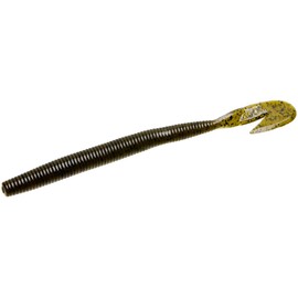 Zoom Bait Magnum UltraVibe Speed Worm-Pack of 8 (Green Pump, 7.5-Inch)