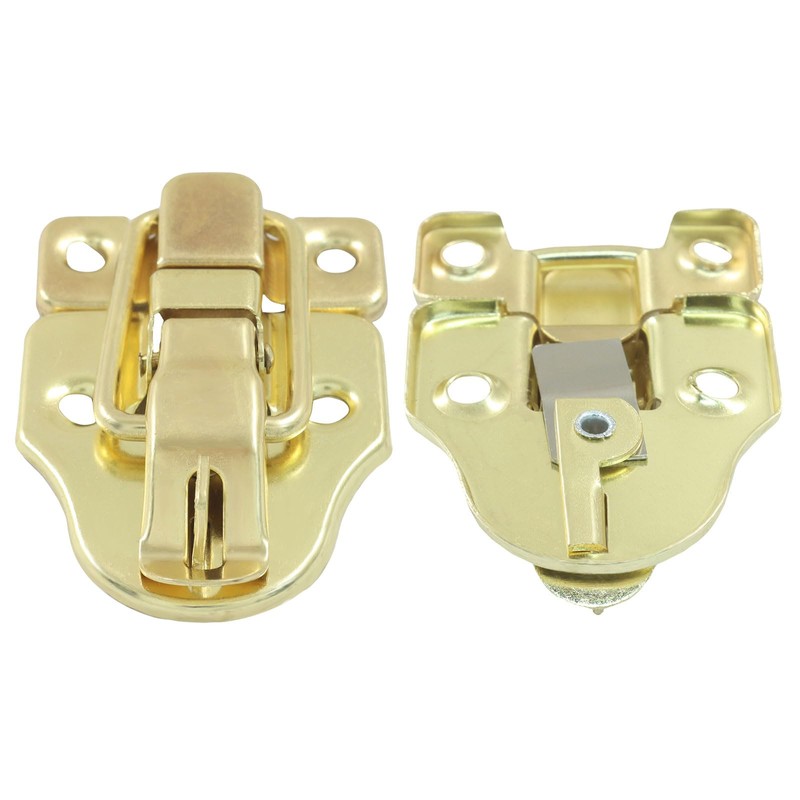 Rierdge 2 Pack Metal Toggle Latch - Duckbilled Hasp Catch