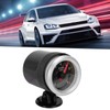 Tachometer 52mm/2.05in 0‑8000 RPM Carbon Fiber Panel Pointer 12V Universal