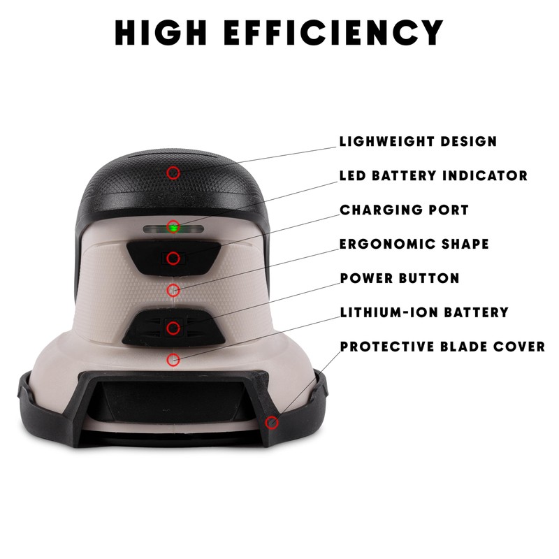 ZONETECH Electric Ice Scraper for Car Windshield, Electric Snow Scraper