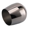Stainless Steel Wine Glass Stemless Egg Shape 550ml Unbreakable Portable