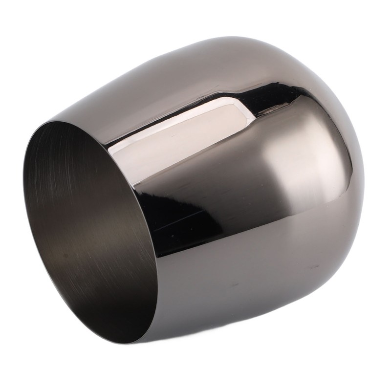 Stainless Steel Wine Glass Stemless Egg Shape 550ml Unbreakable Portable
