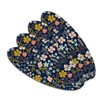 Mimi Flowers Floral Pattern Double-Sided Oval Nail File Emery Board