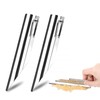 2pcs Table Crumb Sweeper,Crumb Sweeper for Tablecloth,Stainless Steel Crumber Tool