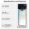 Onvis Wallet Tracker Card Compatible with Apple Where Is App