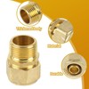 Wjelet Compression Fitting 20 mm x 1/2 Inch Male Thread