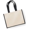 Westford Mill W422 Classic Jute Shopper - Eco-Friendly Reusable Tote