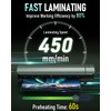 Qfun Laminator Machine 11x17 Cold Thermal Laminator，13 inch Laminating Machine