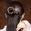 3 Pack Moon Star Hair Clips, Vintage Star Moon Hair